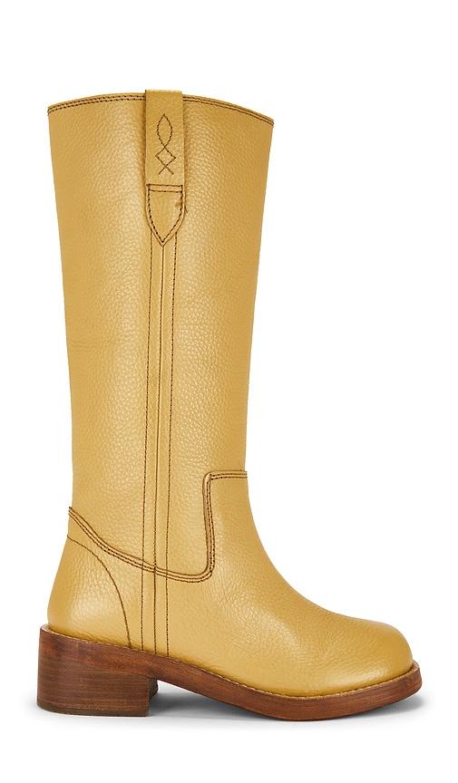 Free People Blaze Pull On Boot in Tan by FREE PEOPLE