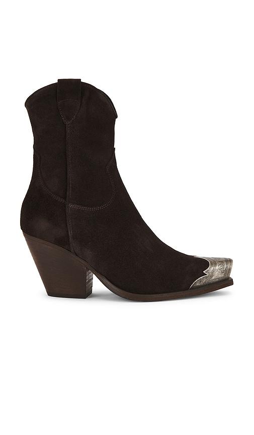 Free People Brayden Western Boot in Chocolate by FREE PEOPLE