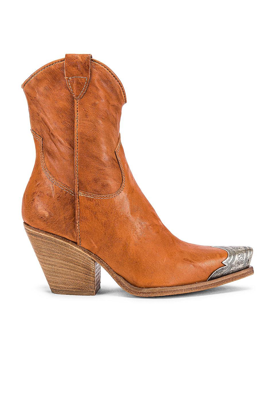 Free People Brayden Western Boot in Tan by FREE PEOPLE