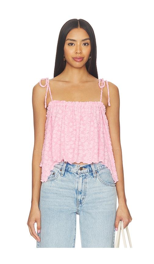 Free People Briana Tank in Pink by FREE PEOPLE