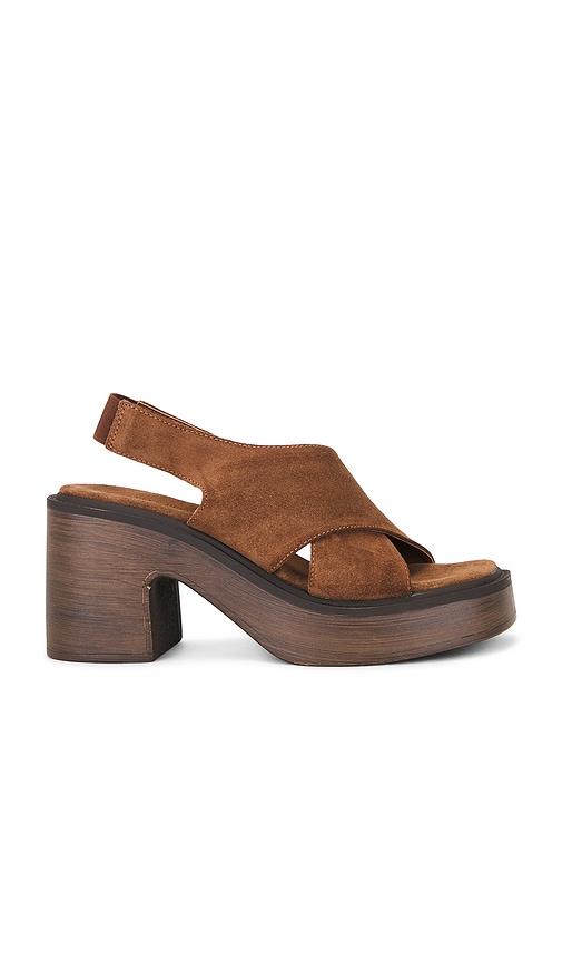 Free People Cora Platfrom Clog in Brown by FREE PEOPLE Free People Cora Platfrom Clog in Brown by FREE PEOPLE