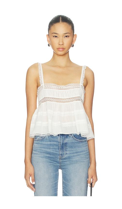 Free People Darling Dreams Cami in Ivory by FREE PEOPLE