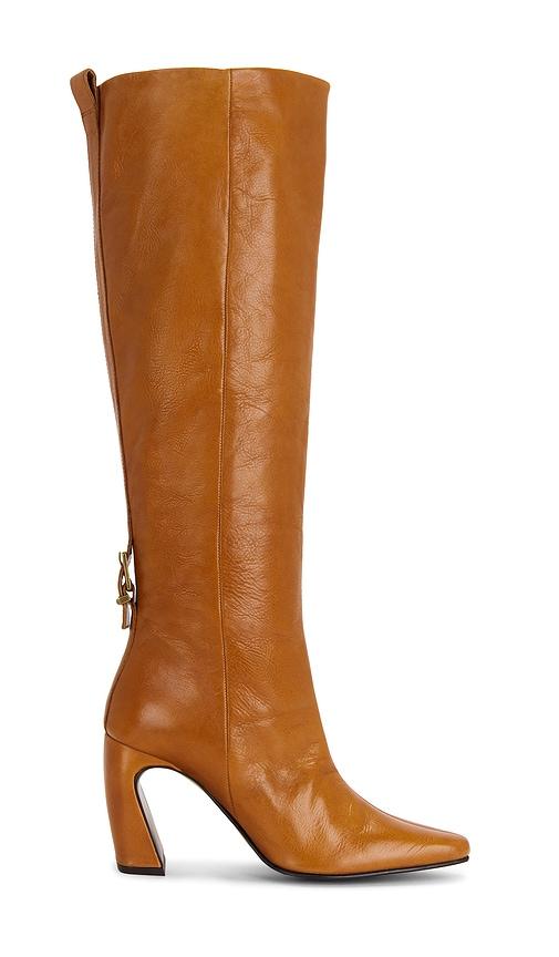 Free People Date Night Tall Boot in Cognac by FREE PEOPLE