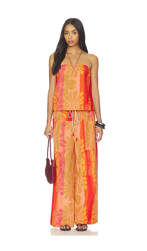 Free People Devella Set in Orange by FREE PEOPLE
