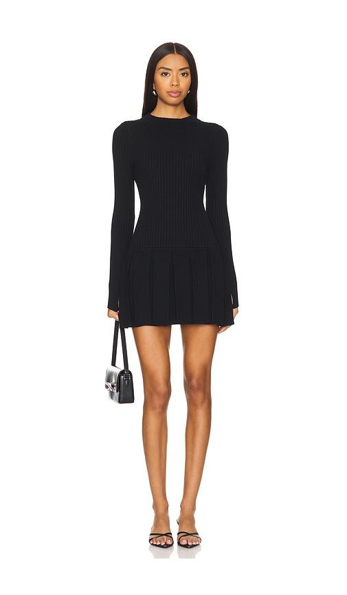 Free People Emmy Mini Dress in Black by FREE PEOPLE