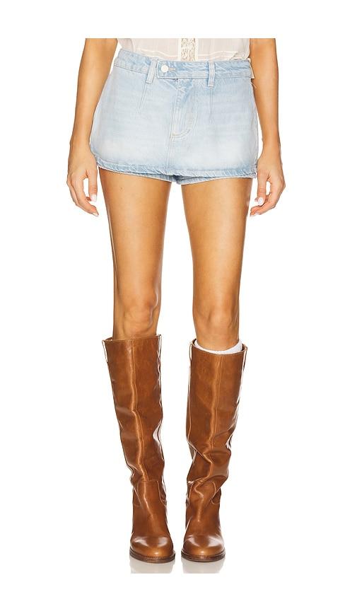 Free People Galivanting Skort in Blue by FREE PEOPLE