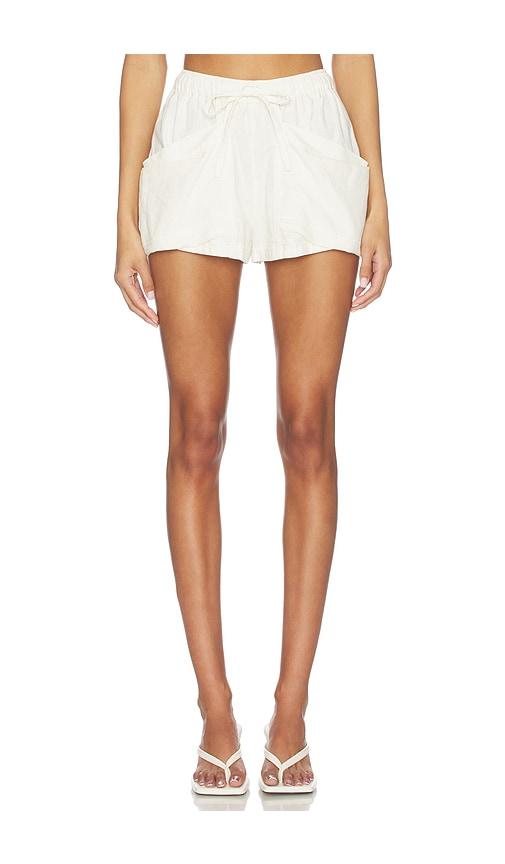 Free People Good Fortune Short in Ivory by FREE PEOPLE