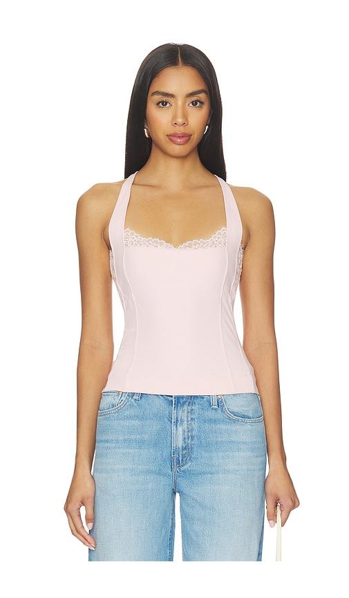 Free People Looking Good Cami in Pink by FREE PEOPLE