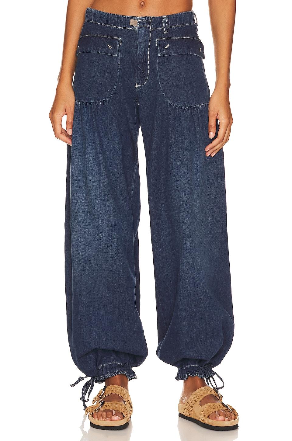 Free People Lotus Jean in Denim-Dark by FREE PEOPLE