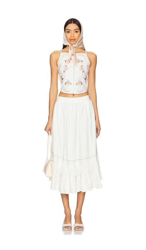 Free People Maeberrie Set in Ivory by FREE PEOPLE