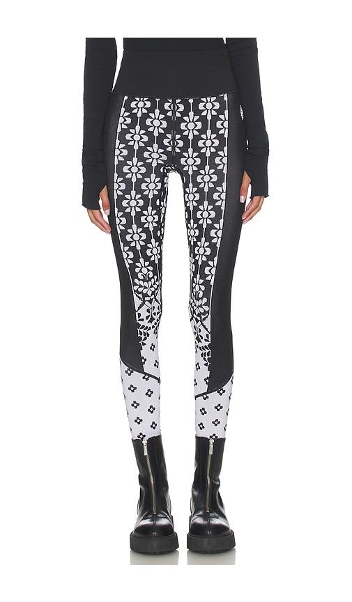 Free People Myoko Legging in Black,White by FREE PEOPLE