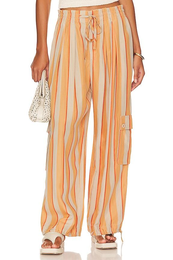 Free People Palash Cargo Pant in Orange by FREE PEOPLE