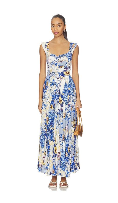 Free People Sasha Maxi Dress in Blue by FREE PEOPLE