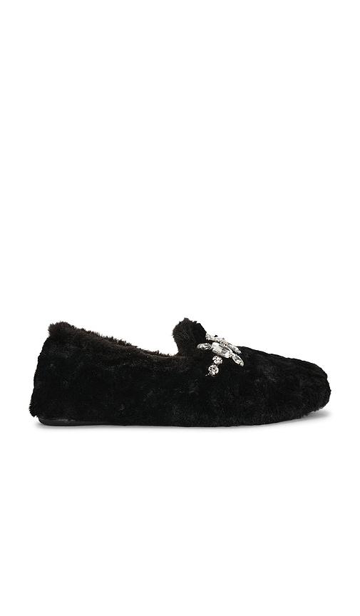 Free People Slumber Party Loafer Slipper in Black by FREE PEOPLE