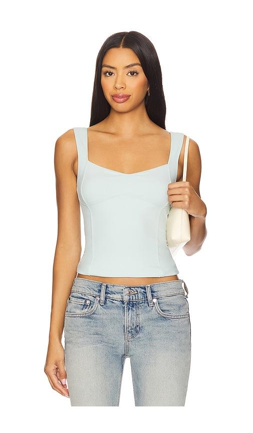 Free People Somewhere Something Cami in Baby Blue by FREE PEOPLE