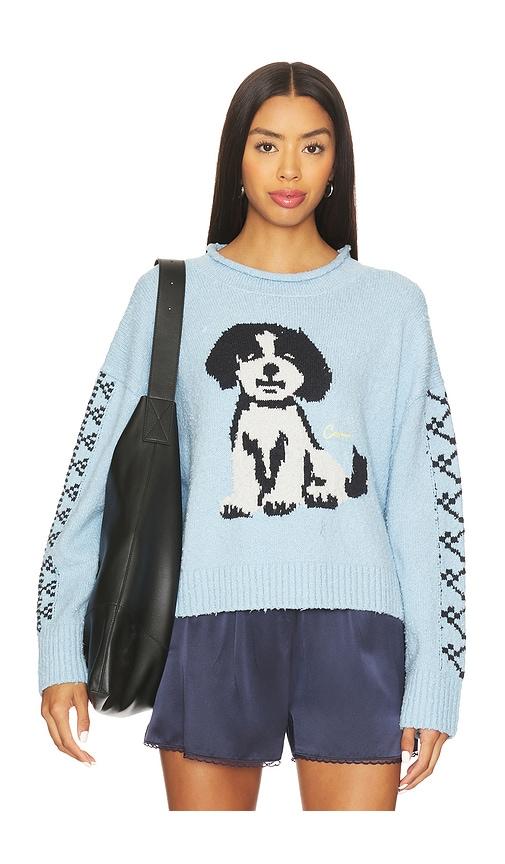 Free People Story Book Sweater in Blue by FREE PEOPLE
