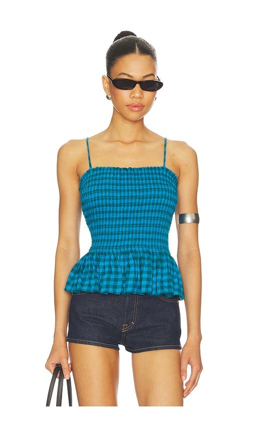 Free People Sundance Tank in Teal by FREE PEOPLE