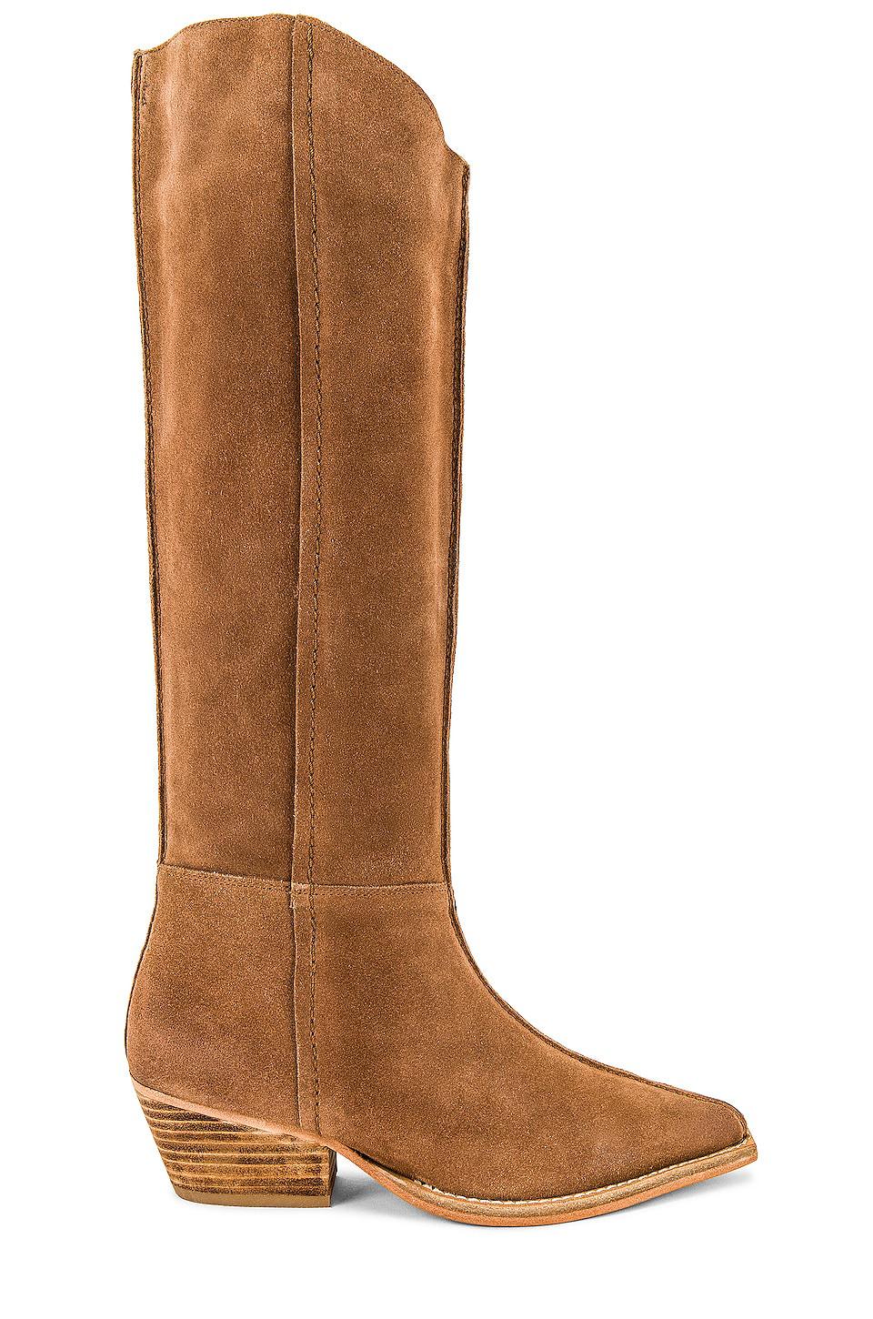 Free People Sway Low 2.0 Slouch Boot in Brown by FREE PEOPLE