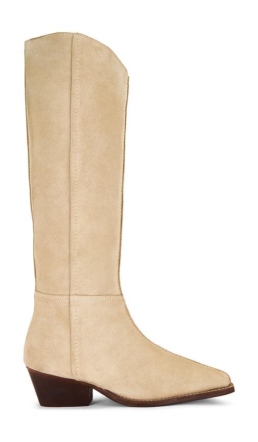 Free People Sway Low Slouch Boot in Taupe by FREE PEOPLE