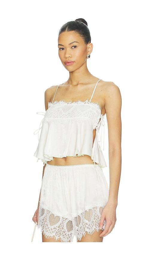 Free People Sweet Love Cami in White by FREE PEOPLE