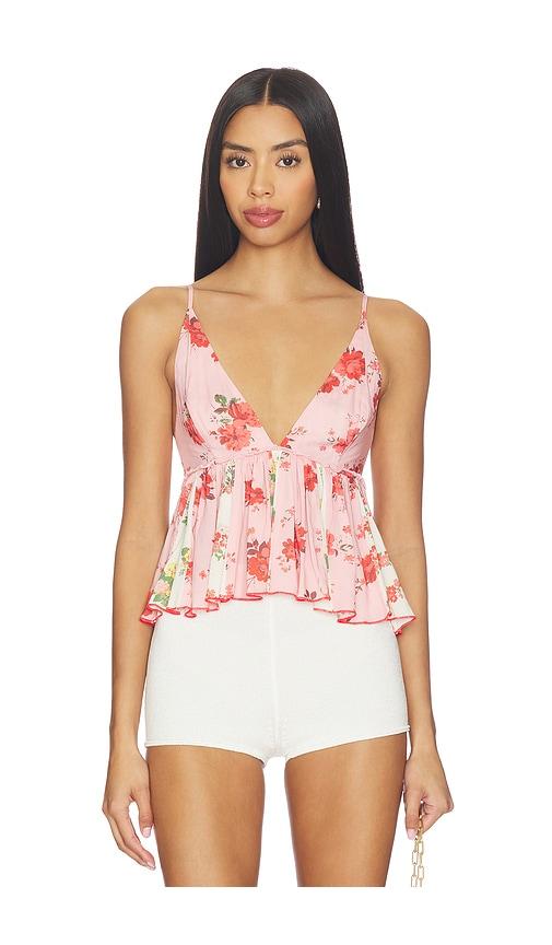 Free People Tillie Top in Pink by FREE PEOPLE