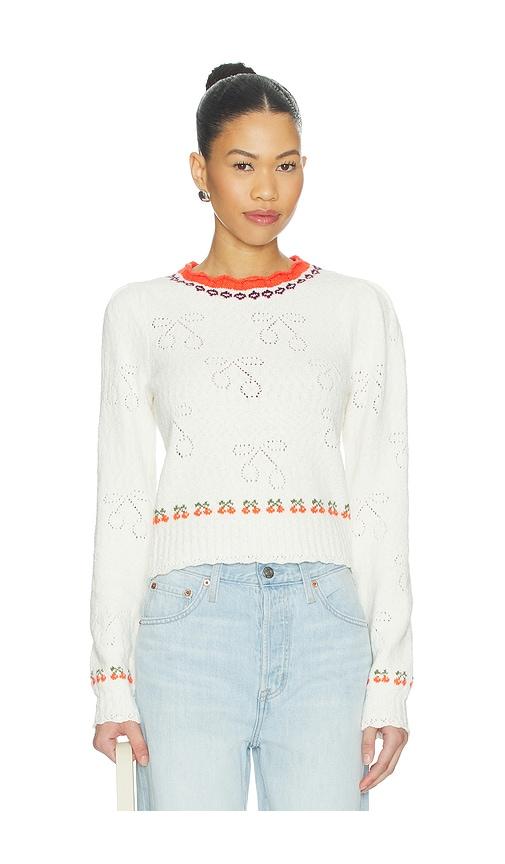 Free People Tilly Pullover Sweater in Ivory by FREE PEOPLE