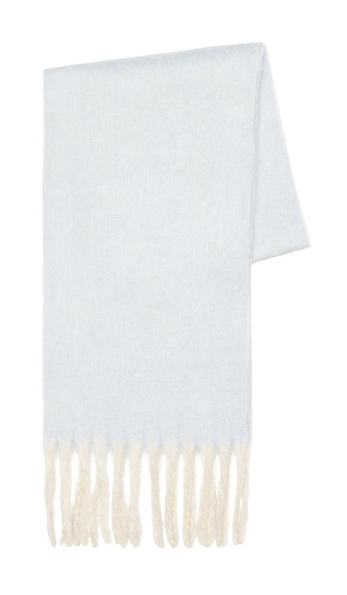 Free People Winter Chill Blanket Scarf in Blue by FREE PEOPLE Free People Winter Chill Blanket Scarf in Blue by FREE PEOPLE