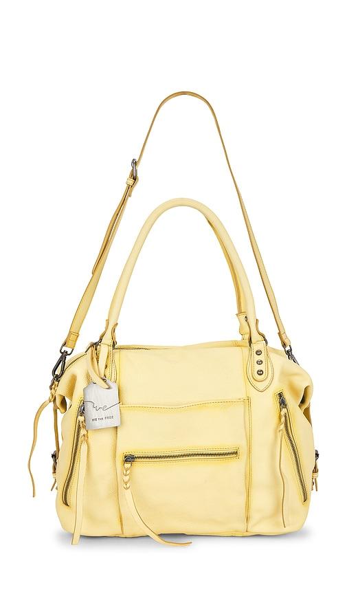 Free People Wtf Emerson Tote Bag in Yellow by FREE PEOPLE