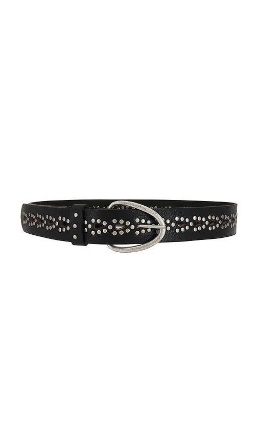 Free People Wtf Preston Stud Belt in Black by FREE PEOPLE