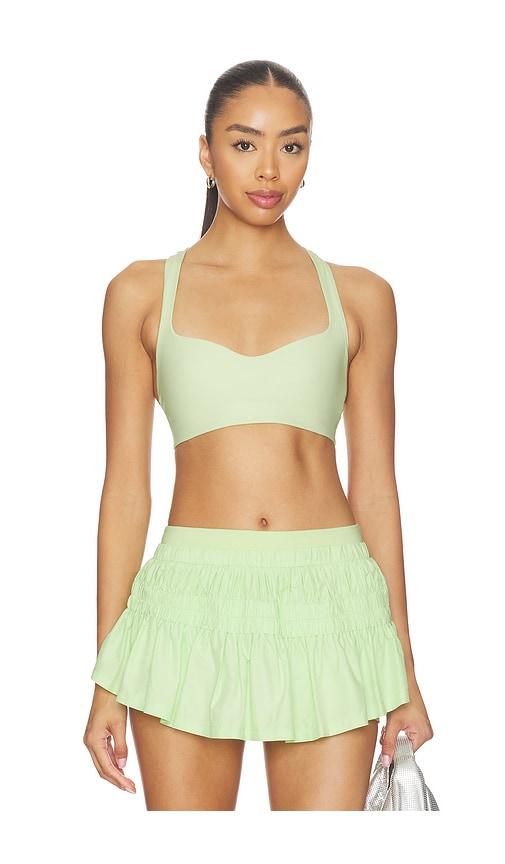 Free People x FP Movement Win Win Sweetheart Bra in Green by FREE PEOPLE
