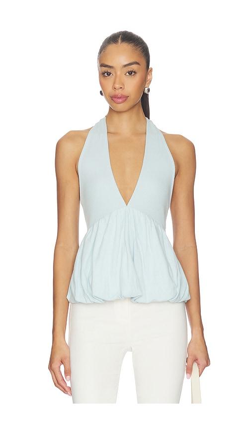Free People x Free-est Paige Top In Starlight Blue in Baby Blue by FREE PEOPLE