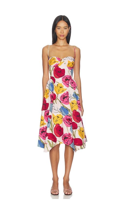 Free People x REVOLVE Cherish Midi Dress in Pink,Blue by FREE PEOPLE