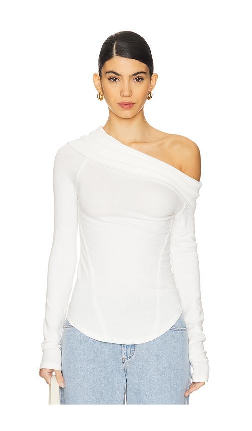 Free People x REVOLVE Iris Layering Top in White by FREE PEOPLE