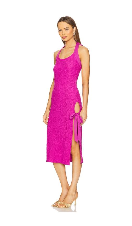 Free People x REVOLVE Sea Foam Midi Dress in Pink by FREE PEOPLE