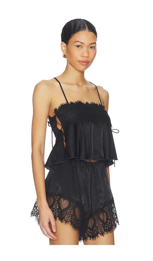 Free People x REVOLVE x Revolve Sweet Love Cami in Black by FREE PEOPLE