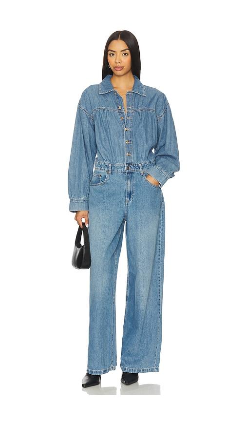 Free People x We The Free Carpe Diem One Piece In New Day in Blue by FREE PEOPLE