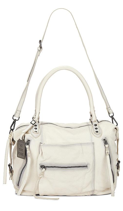 Free People x We The Free Emerson Tote in White by FREE PEOPLE