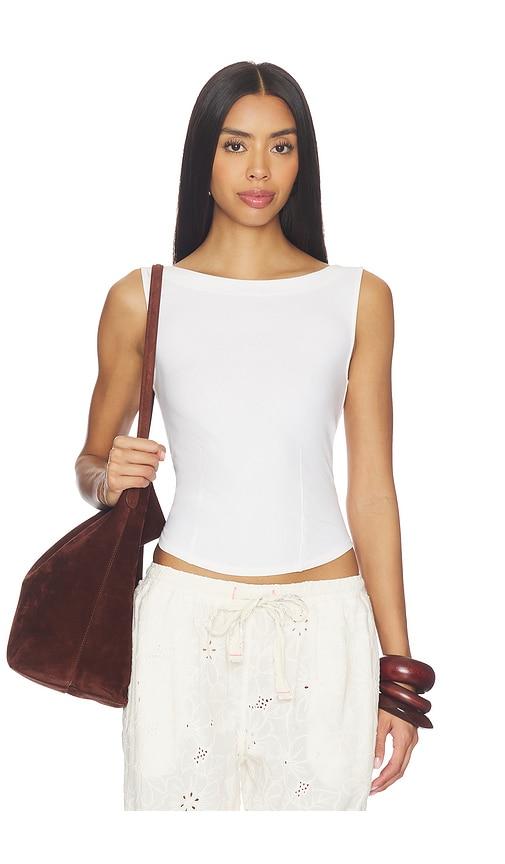 Free People x We The Free Iconic Tank in White by FREE PEOPLE