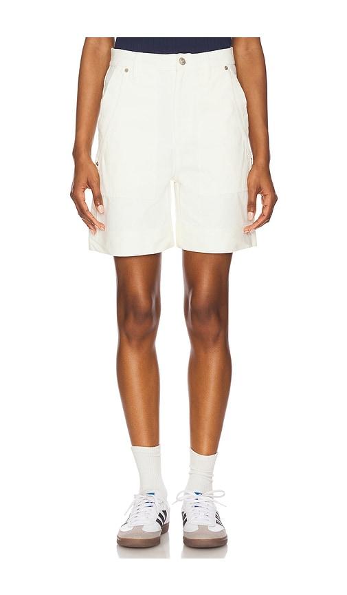 Free People x We The Free Milo Carpenter Short in Ivory by FREE PEOPLE