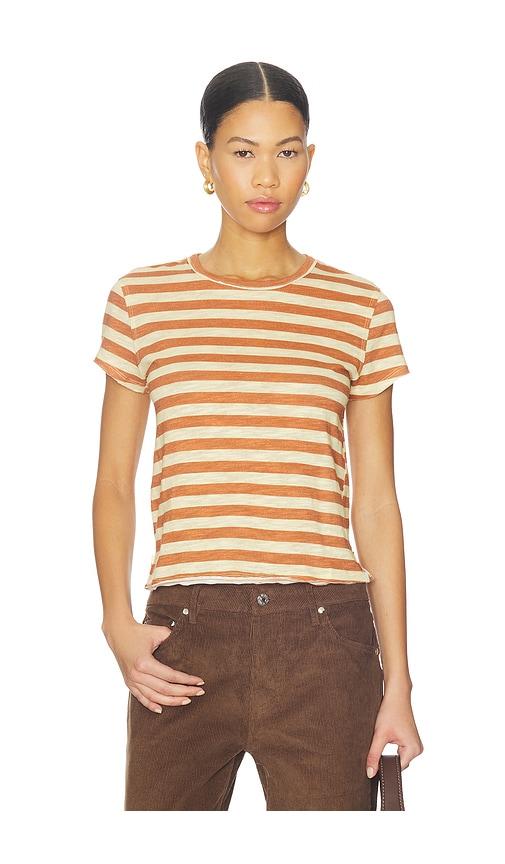 Free People x We The Free Nora Tee in Burnt Orange by FREE PEOPLE