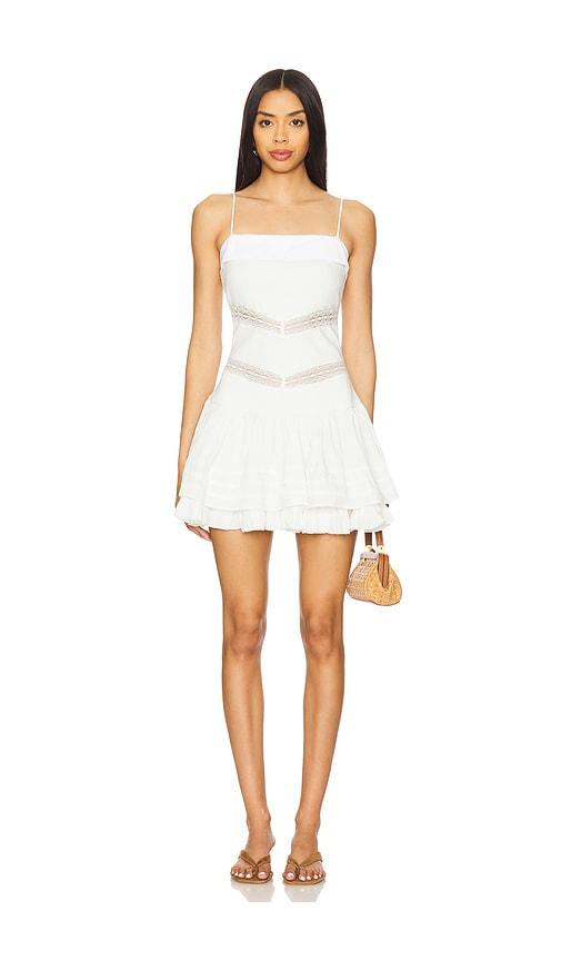 Free People x free-est Bliss Beauty Mini Dress In Ivory in Ivory by FREE PEOPLE