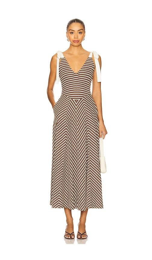 Free People x free-est Cecelia Midi Dress in Brown by FREE PEOPLE
