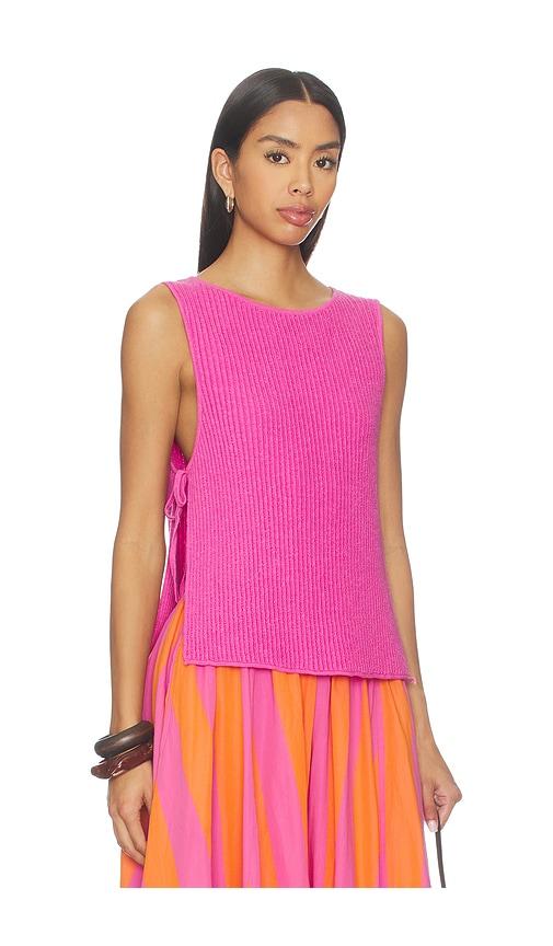Free People x free-est Lizzie Sweater Top In Island Flower in Pink by FREE PEOPLE