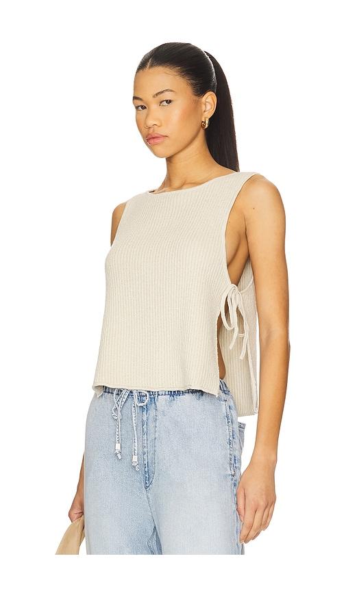 Free People x free-est Lizzie Sweater Top In Summer Sand in Beige by FREE PEOPLE