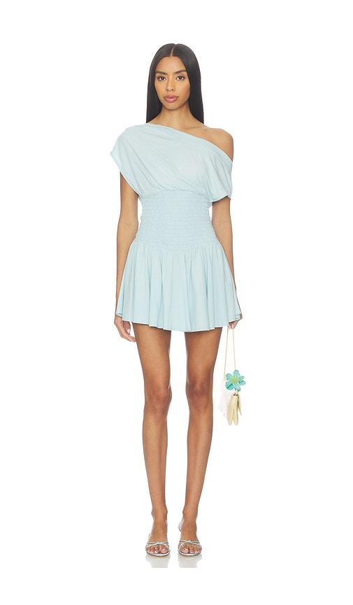 Free People x free-est Scorching Hot Mini Dress In Starlight Blue in Blue by FREE PEOPLE