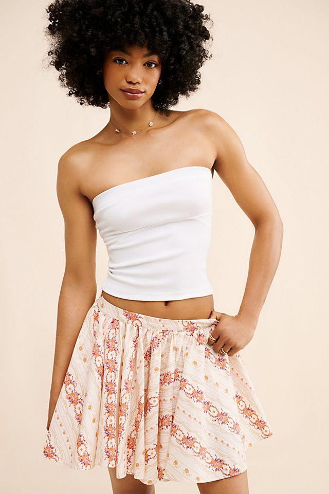 Gaia Printed Skirt by FREE PEOPLE