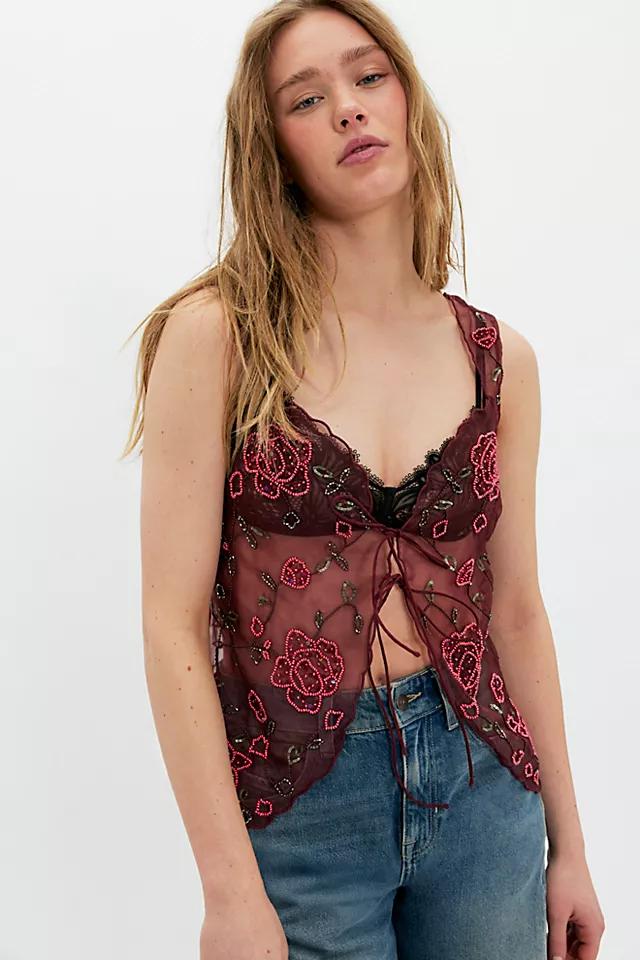 Garden Embellished Tank by FREE PEOPLE