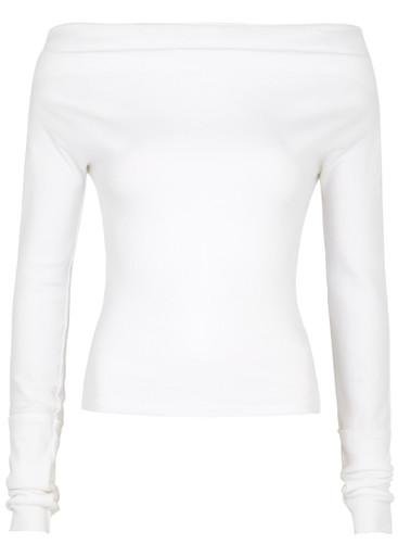 Gigi stretch-cotton top by FREE PEOPLE