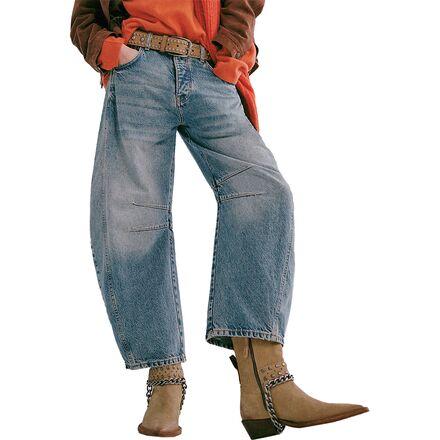 Good Luck Mid Rise Barrel Pant by FREE PEOPLE