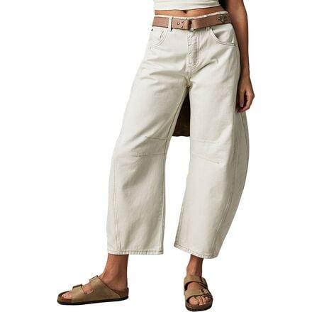 Good Luck Mid Rise Barrel Pant by FREE PEOPLE